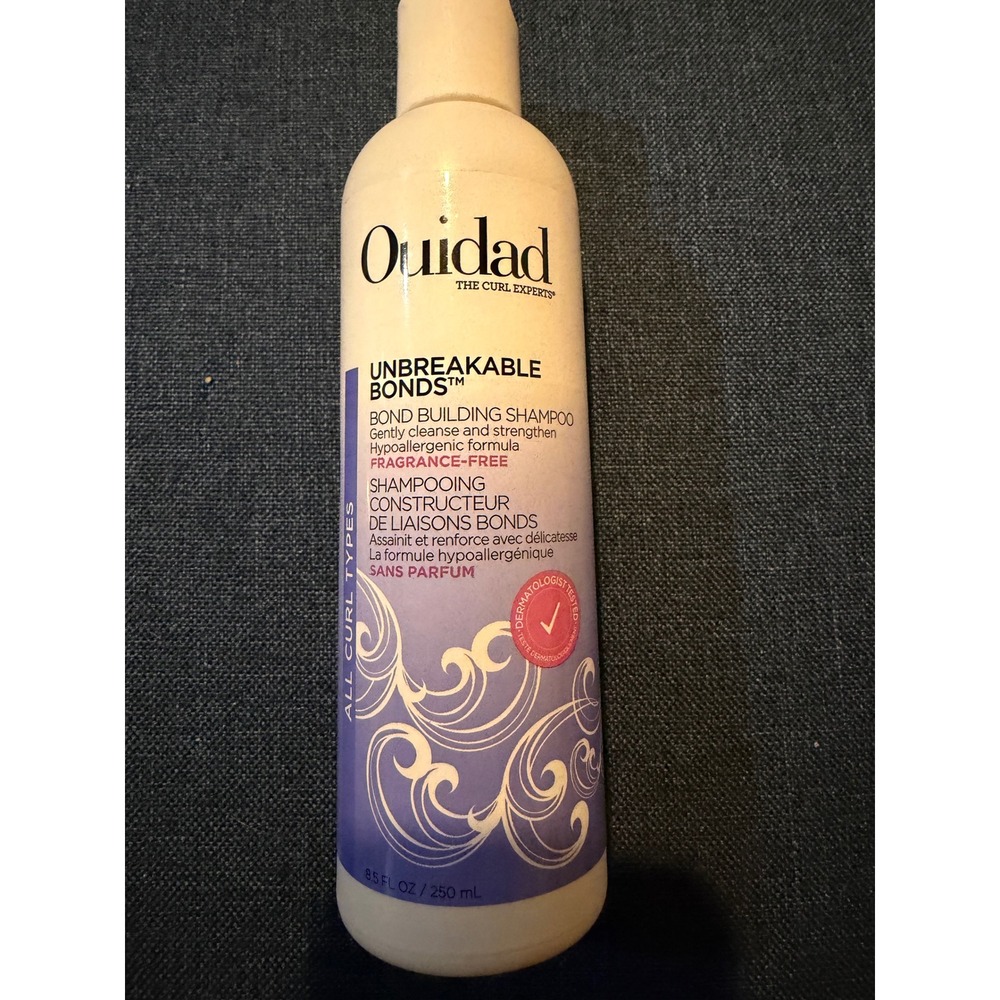 Ouidad Unbreakable Bonds‎ Bond Building Shampoo For All Curl Types 8.5 Fl Oz